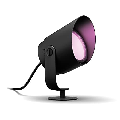 Image of Philips Hue Lily XL Ambience LED Outdoor Smart Light, Outdoor Lighting Requires Hue Bridge & Base Kit (Sold Separately), Garden Spot Light Compatible with Alexa, Google Assistant and Apple HomeKit