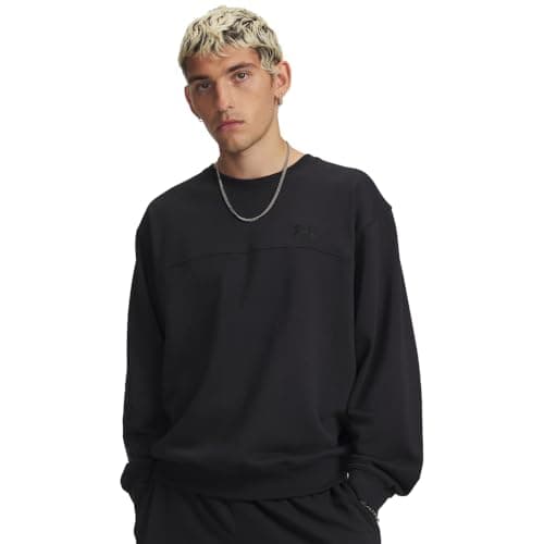 Image of Under Armour UA Rival LW Crew - Long Sleeve - Tops - Black/Black - Size: MD