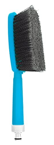 Image of Car Wash Water Fed Brush Non Abrasive Durable Bristles Wheel Cleaner 31.5 x 6.5 x 8.5 cm by Pro Kleen
