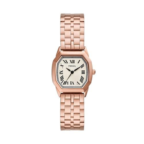 Image of FOSSIL Harlow Watch for Women, Quartz Three Hand Movement with Stainless Steel or Leather Strap