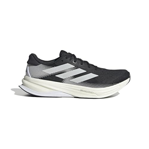 Image of adidas Mens Supernova Solution 2.0 Running Shoes Road Black/White 8 UK