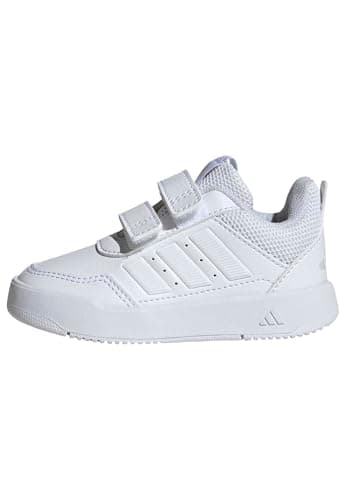 Image of adidas Unisex Baby TENSAUR Sport 3.0 Shoes Infants, FTWR White/FTWR White/Grey one, 8 UK Child