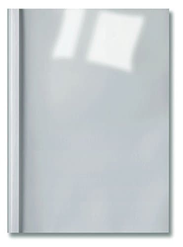 Image of GBC Standard Thermal Binding Covers, 12 mm, 110 Sheet Capacity, A4, White, Pack of 100, IB370175