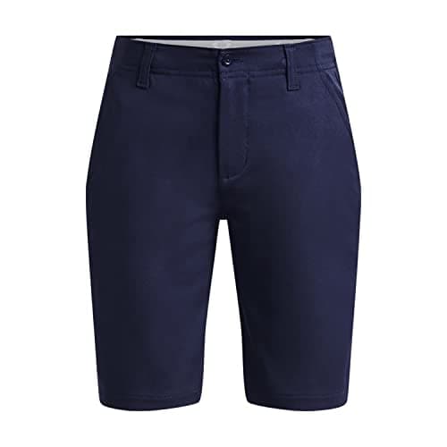 Image of Under Armour Boys Golf Shorts Junior, Midnight Navy,YM