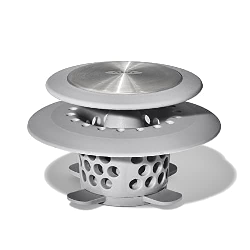 Image of OXO Good Grips Stainless Steel Hair Catch Drain Protector