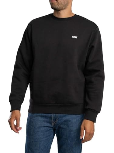 Image of Vans Men's Left Chest Crew, Black, XL