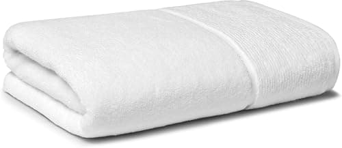 Image of Panda® London Bamboo Bath Towel - 70 x 135 cm, Urban Grey | Soft & Fluffy Organic Bamboo & Cotton | Super Absorbent & Quick Drying | Hypoallergenic, Antibacterial & Odour Free for Sensitive Skin