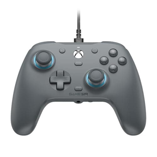 Image of GameSir G7 SE Wired Controller for Xbox Series X|S, Xbox One & Windows 10/11, Plug and Play Gaming Gamepad with Hall Effect Joysticks/Hall Trigger, 3.5mm Audio Jack-Gray
