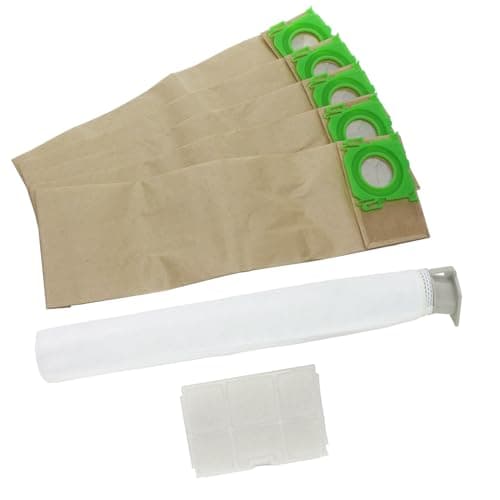 Image of Reliapart Paper Vacuum Cleaner Bags and Filter Service Box Kit (5+2 Pack) for Sebo X, C, Airbelt, Automatic, X1, X4, X5, XP2, C3 Series Includes 5094ER Paper Dust Bags and Filters Dust Bag