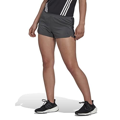 Image of adidas Women's Marathon 20 Shorts, Grey/Black, M
