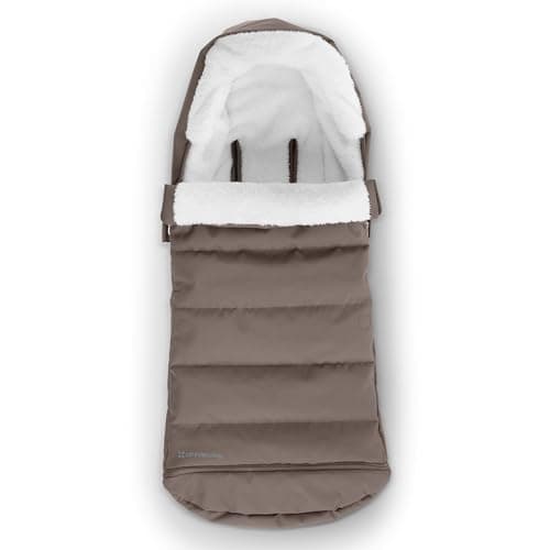 Image of UPPAbaby CozyGanoosh 2-in-1 Footmuff - Theo | Universal Pram & Pushchair Footmuff | Extreme Cold Protection to -20°C | Zip-Out Liner| Adjustable & Extendable | Water-Repellent & Machine Washable
