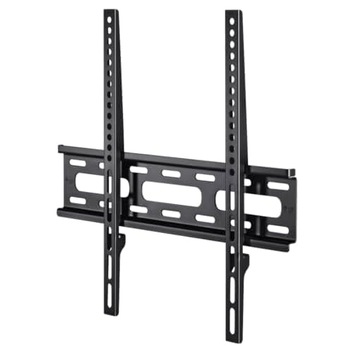 Image of Hama FIX TV Wall Bracket | For 32-65" (81-165cm) TV's | Up to 30kg TV's | Flat Profile | Black