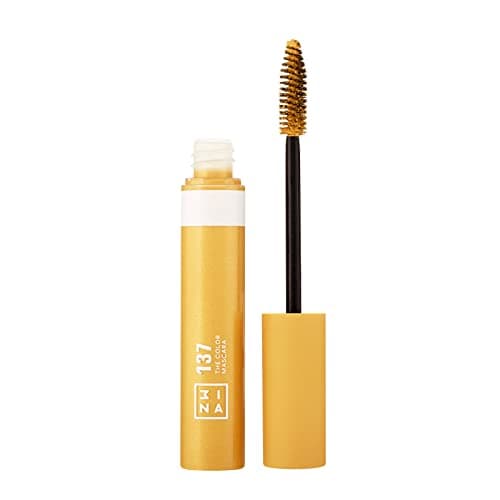 Image of 3INA MAKEUP - Vegan - The Color Mascara 137 - Yellow - Volume and Definition - Long-Lasting Formula - 9 Bold Color Mascara - Highly Pigmented Shades - Sensitive Eyes - Clump Free - Cruelty Free