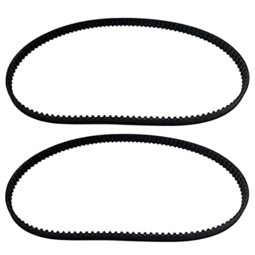 Image of Newyuan 2Pcs Carpet Washer Cleaner Brush Toothed Belt Compatible with Vax Platinum Smartwash CDCW-SWXS, 360MM Length 6MM Width