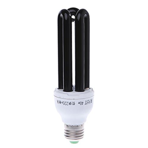 Image of ZIRAN E27 15,20,30,40W UV Ultraviolet Fluorescent Blacklight CFL Light Bulb Lamp 220V