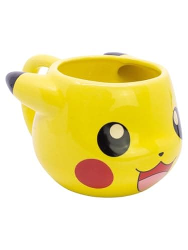 Image of Pokemon 3D Mug - Pikachu Coffee Mug Ceramic 480 ml Yellow