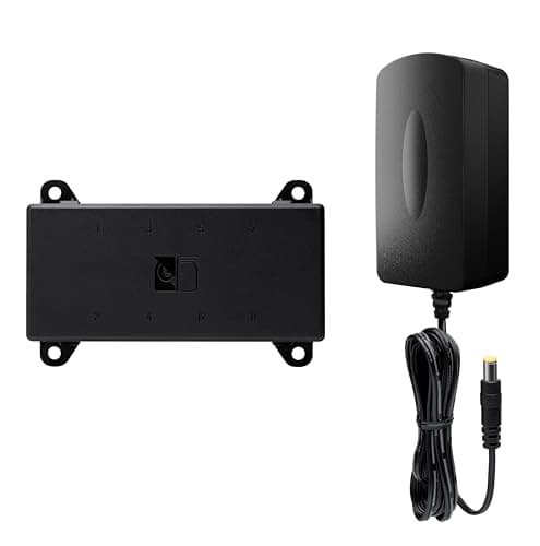 Image of Noctua NV-SPH1, Powered fan hub set with NV-PS1 230/115V AC to 12V DC power supply and NV-FH2 8-way fan splitter board, ideal for powering 12V PC fans off the mains (Black)