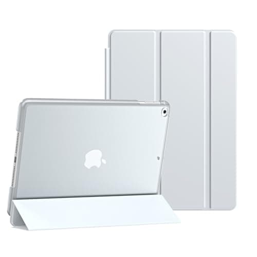 Image of Smart Magnetic Stand Cover For Apple iPad Air 1 Air 2 9.7 iPad 5th Generation 2017 and iPad 6th Generation 2018 (White)
