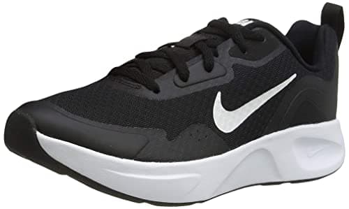Image of NIKE Women's Wmns Wearallday Running Shoe, Black, 3.5 UK