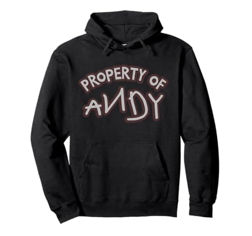Image of Disney and Pixar's Toy Story "Property of Andy" Pullover Hoodie