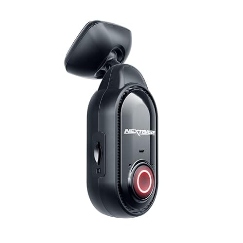 Image of Nextbase Piqo 1K Dash Cam – Full HD, Small Front Dashcam, 140° Ultra-Wide Lens, Voice Control, Bluetooth, WiFi, 10Hz GPS, Smart Parking - V2 APP UPDATE RELEASED