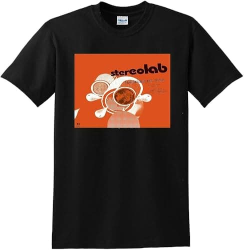 Image of OJWKSXLL Res Stereolab T Shirt Margerine Eclipse Vinyl Cd Cover (Medium)