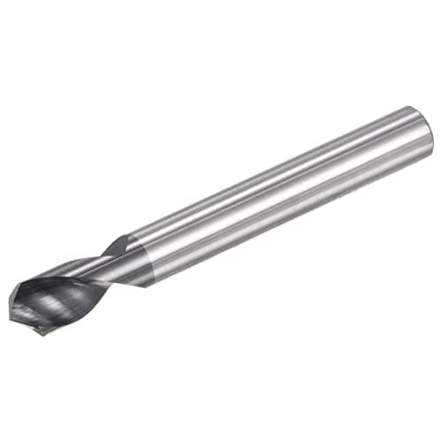 Image of sourcing map Spotting Drill Bits 6mm Dia 6mm Shank 120 Degree Solid Carbide AlTiSin Coated 2 Flutes Round Shank Drilling Cutter