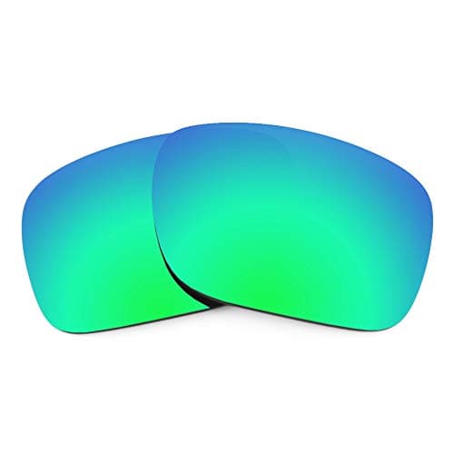 Image of Revant Replacement Lenses compatible with Oakley Holbrook OO9102 Sunglasses - Polarized Mirrored Emerald Green