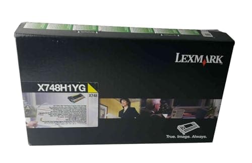 Image of Lexmark Toner cartridge Original 1x Yellow X748H1YG XXL X 748 DE