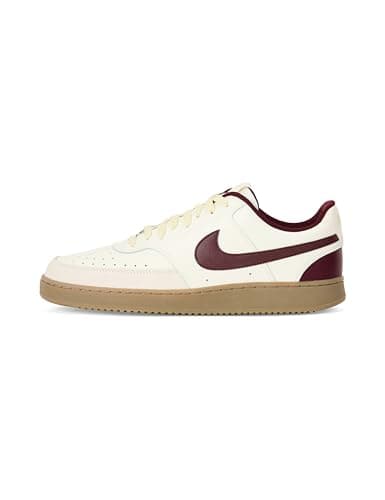 Image of NIKE HV2530-101 Court Vision LO Men SAIL/LT Smoke Grey-LT Orewood BRN-White UK 10