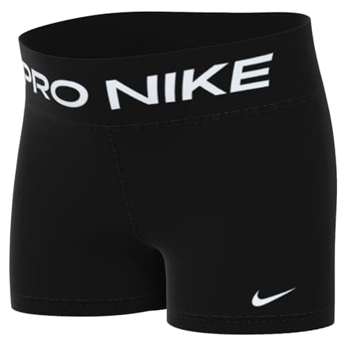 Image of Nike Girls' Pro Dri-fit Tights Black/White