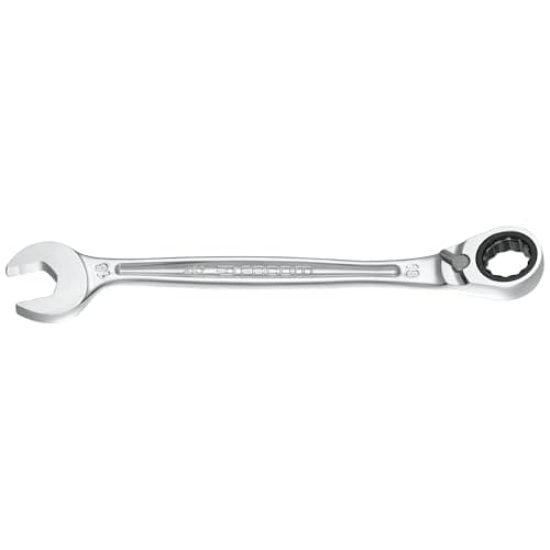 Image of Facom 467B.15 Anti Slip Combination Ratcheting Spanner, 15mm