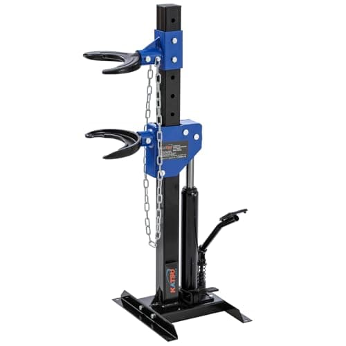 Image of KATSU Tools Hydraulic Coil Spring Compressor Strut Tool – 2200lbs Load Capacity, for Auto Car Van Truck Repairs 450319