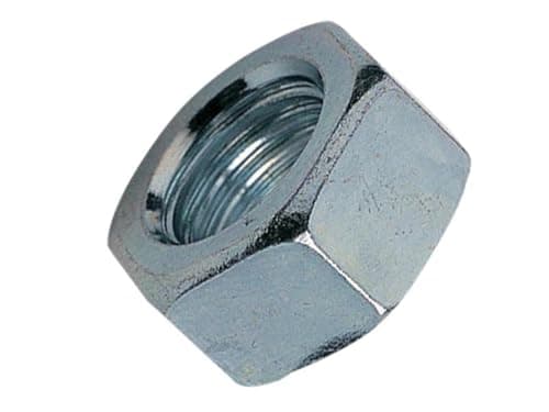 Image of ForgeFix Hexagonal Nuts | M8 | Zinc Plated | Bag 100