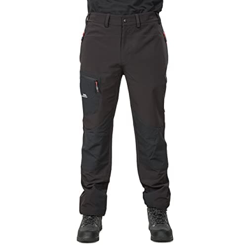 Image of Trespass Mens Walking Trousers Cargo Pant Hiking Trekking Rambler Black
