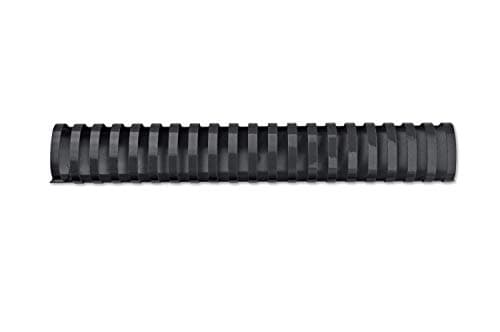 Image of GBC CombBind Binding Combs, 38 mm, 330 Sheet Capacity, A4, 21 Ring, Black, Pack of 50, 4028185