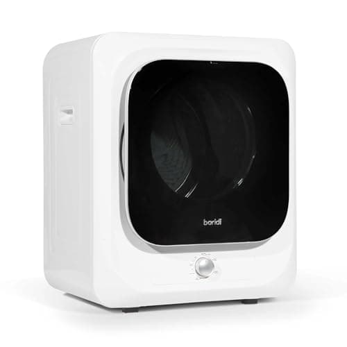 Image of Baridi Tabletop Mini Tumble Dryer with Analogue Controls 2.5kg Capacity - White - DH192