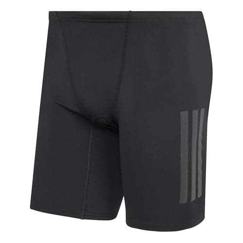 Image of adidas Men's RIPSTREAM Swim Jammers, Black, 32