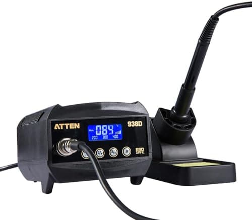Image of AT938D Digital Soldering Station ESD Safe 60W ATTEN
