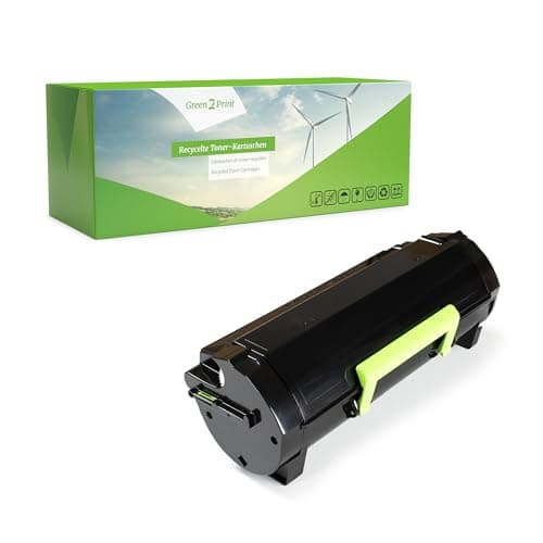 Image of Green2Print Toner black 5000 pages replaces Lexmark 50F0HA0, 502HA, 50F2H00, 502H, 50F2H0E, 502HE Toner cartridge for Lexmark MS310D, MS310DN, MS410D, MS410DN, MS510DN, MS610DN, MS610DE, MS610DTE