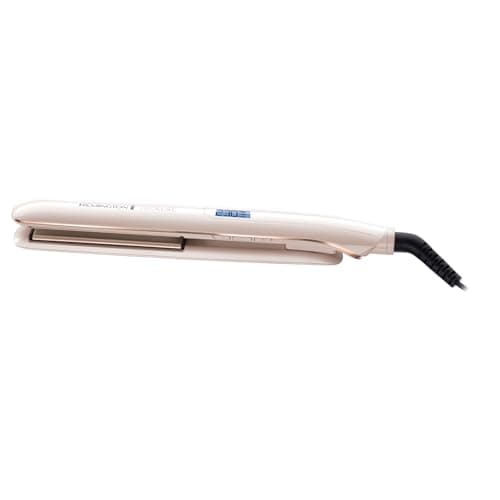 Image of Remington Proluxe Ceramic Hair Straightener with Intelligent OPTIheat technology for heat where it matters - Pro+ setting at 185°C for healthier styling, 9 variable settings 150-230°C, S9100