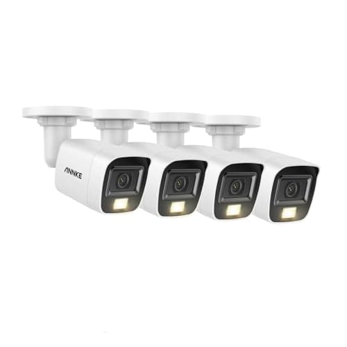 Image of ANNKE 3K Dual-Light Mini Bullet Camera with Audio Fixed, 82ft IR Night Vision, Smart Human/Vehicle Detection, IP67, 2.8mm Lens for Outdoor Surveillance