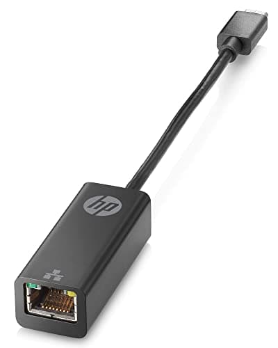 Image of HP USB TO RJ45 Ethernet Adapter, black, V8Y76AA#ABB