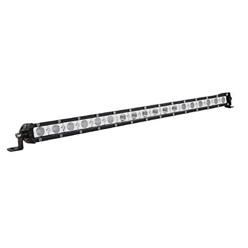Image of SKYWORLD Single Row LED Light Bar 20 inch 90W Flood Spot Combo Beam 12V 24V Slim Offroad Driving Fog Lights Work Lamp for 4x4 Truck Car ATV SUV Vehicle Boat Lighting, Waterproof 6000K White