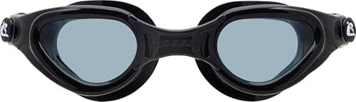 Image of Cressi Right Goggles Black/Smoked Lens - Adult Goggles for Swimming, Pool and Water Sports, Anti Fog 100% Anti UV, Black/Smoked Lens, One Size