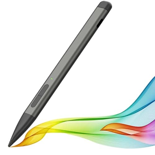 Image of Slim Pen 2 for Microsoft Surface with 4096 Pressure, Eraser & Right-Click, Palm Rejection,Graphite Nib,for Surface Pro 12/11/10/9/8/7/6/5/4/X,Surface Go 4/3/2,Book 3/2/1,Laptop1-6,Surface Studio 2+/2