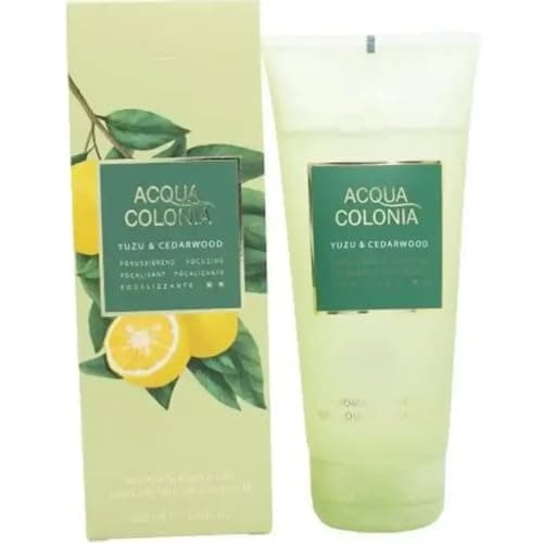 Image of 4711 Acqua Colonia Yuzu & Cedarwood Aroma Shower Gel, 200 ml