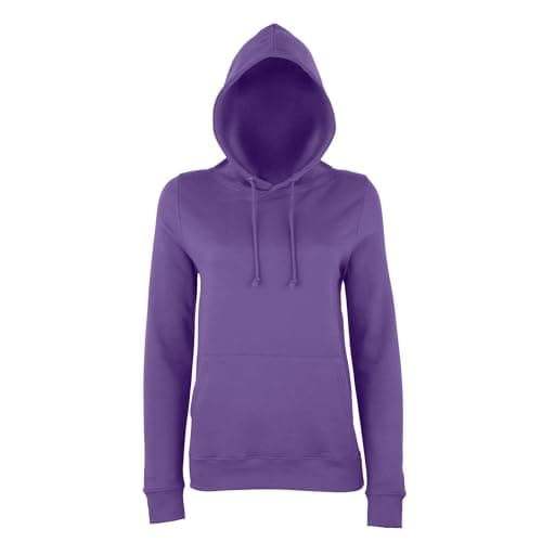 Image of AWDis Just Hoods Womens/Ladies Girlie College Pullover Hoodie (M) (Digital Lavender)