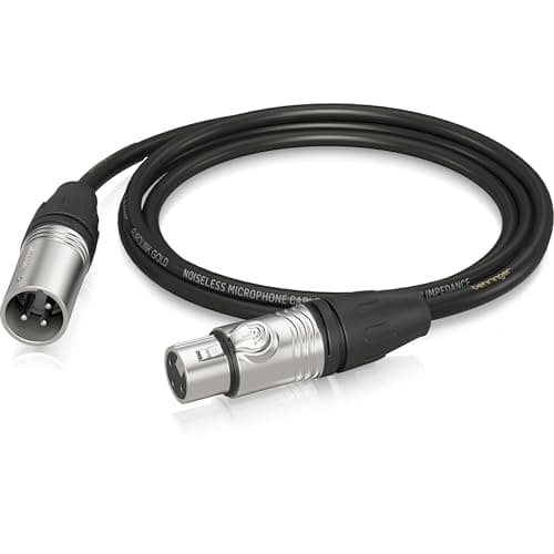 Image of Behringer Microphone Cable - XLR Male to XLR Female - 1.5 m / 5 ft - Gold Performance - GMC-150