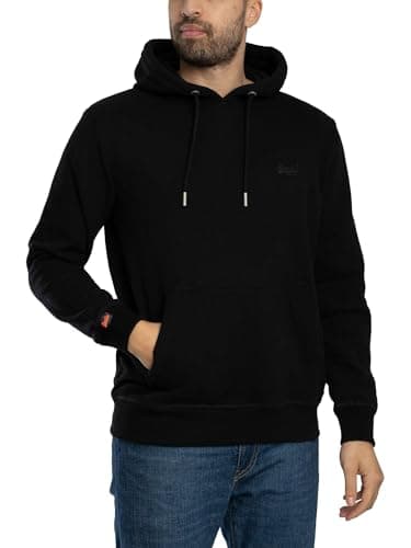 Image of Superdry Essential Logo Hoodie 2XL Black